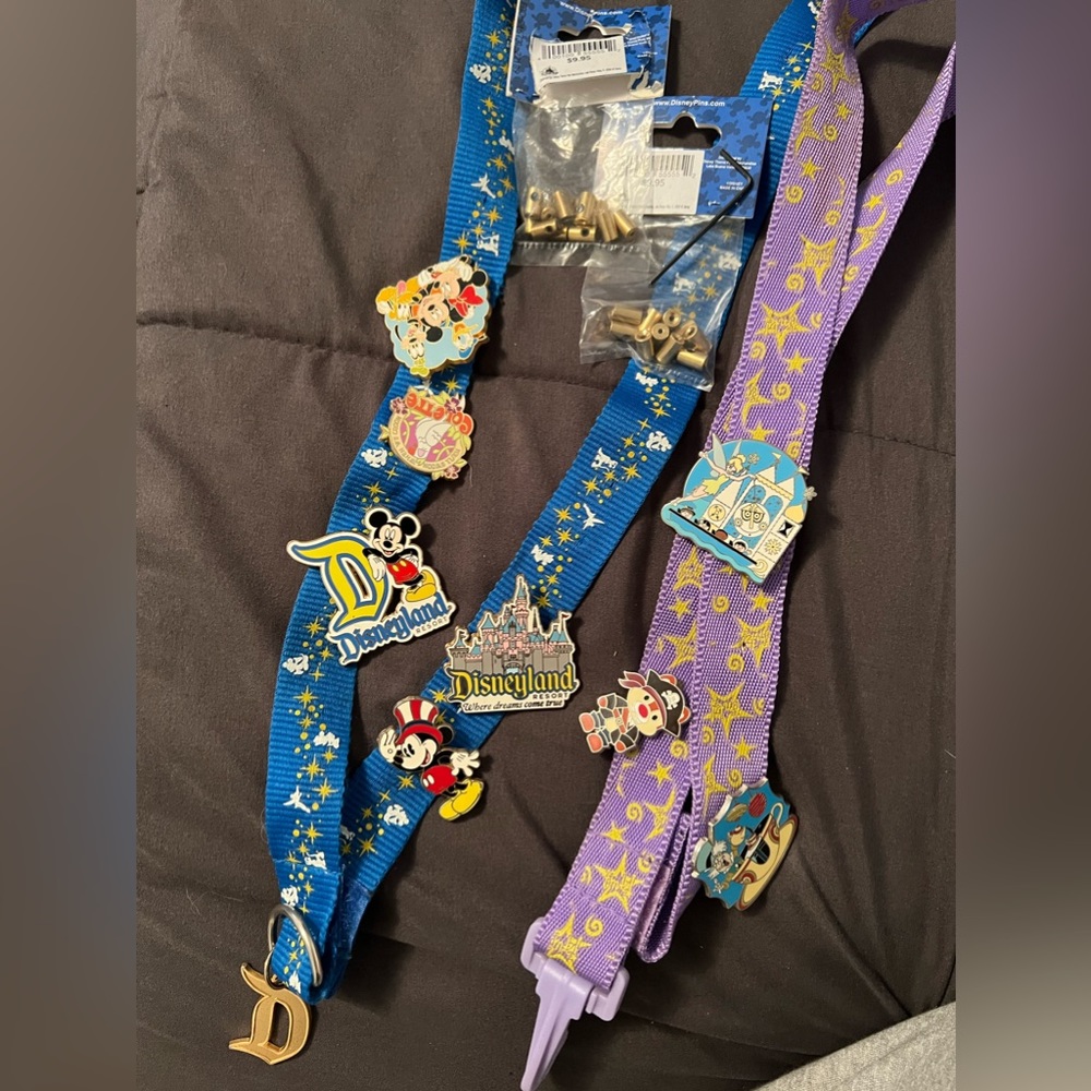 Disney pins and lock backings